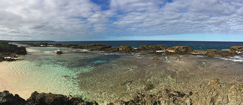 在湯加體驗原始的海島風光（攝影 盛楚宜）