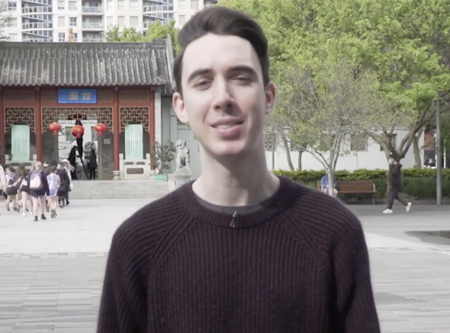 Chinese culture influencer Austin Kozak